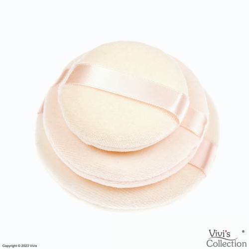 Powder puff soft face makeup - face,