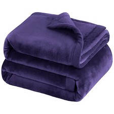 Large Plush Fleece Throw Super