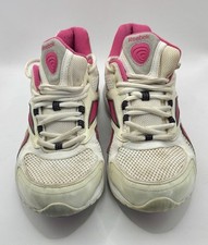 Reebok EasyTone SmoothFit Walking Athletic Shoes Womens Uk size 6.5 White / Pink