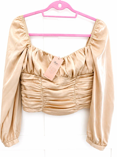 Boux avenue champagne - champagne, satin