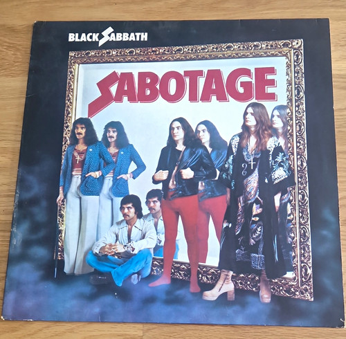 Black sabbath sabotage nems - black,