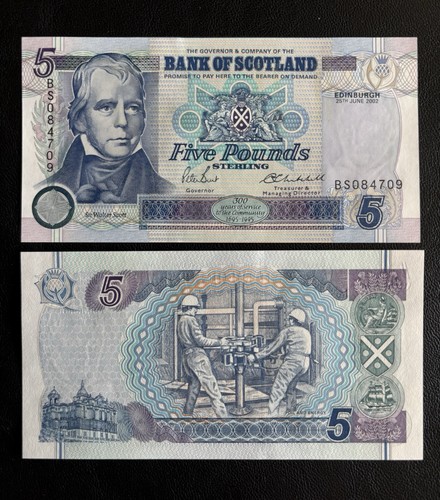 Unc bank scotland - 5, five