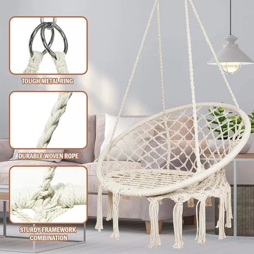 Hammock chair cotton woven - chair,