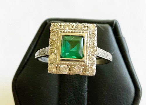 Antique art deco platinum - deco,