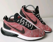 Nike Air Max Flyknit Racer Trainers Running 2.0 Red UK Size 6