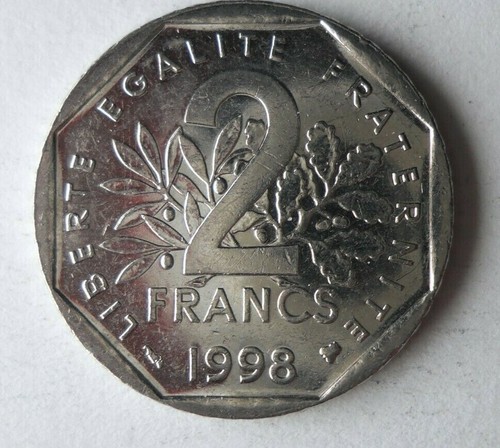 Francs french 1998 - 2,