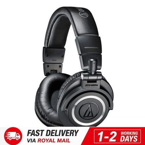 M50x black studio monitor - black,