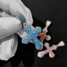 Jesus cross princess blue - cross,