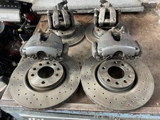 2014 VAUXHALL CORSA VXR FRONT & REAR BRAKE CALIPERS & DRILLED DISCS