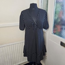 Primark Black Polka Dot Tea