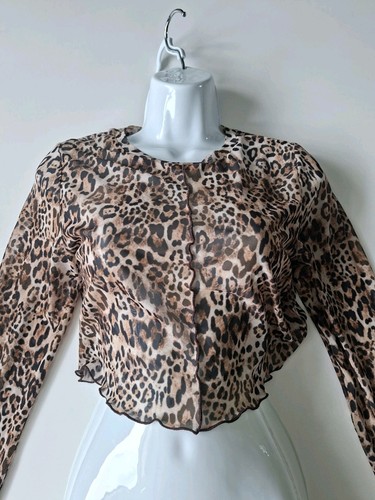 Primark leopard print sheer - primark,