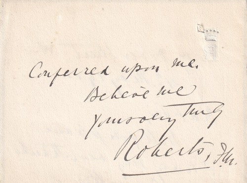 Piece signed lt - piece, frederick