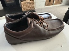 HENRI LLOYD MENS SHOES IN BROWN UK SIZE 9 , GOOD CONDITION