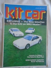 Kit Car Jan 1987 Ginetta G32