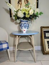 Lloyd Loom Table Occasional Table Woven Lower Shelf Delivery Available 