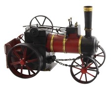 Steam tractor model decoration