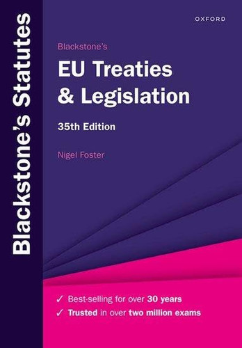 Blackstone treaties - blackstone's, eu