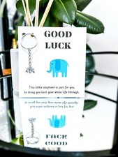 Good luck card, good luck