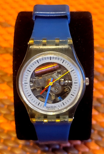 Vintage swatch jelly fish - swatch,