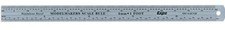 MODELMAKERS SCALE RULE OO GAUGE / 4mm = 1 FOOT STAINLESS STEEL EXPO 74104