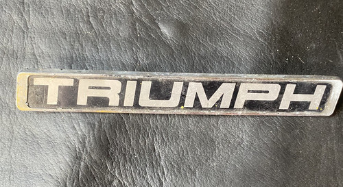 Triumph upper front - front, bonnet