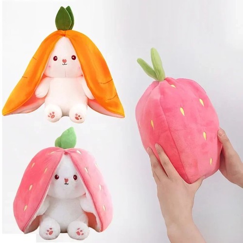Cute strawberry carrot bunny - strawberry,