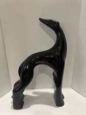 Haeger Whippet Dog Statue 