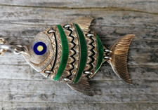 Vintage  Articulated Fish