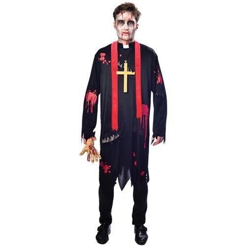 Adults zombie vicar halloween - adults,