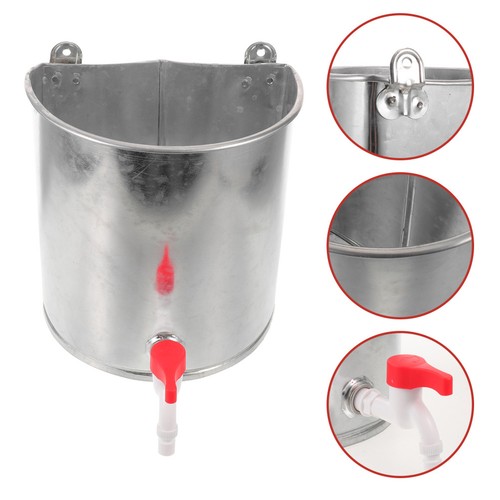 Shampoo bucket galvanized - shampoo,