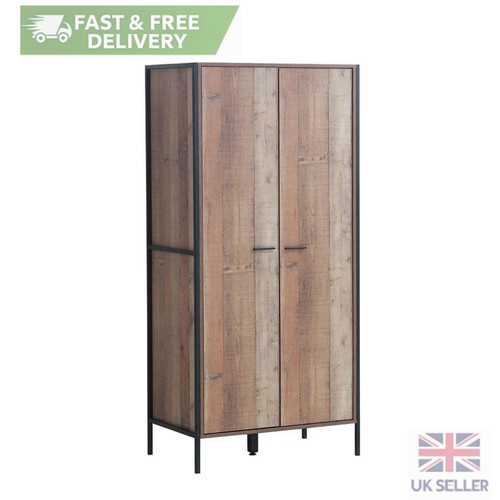 Oak door wardrobe rustic - oak,