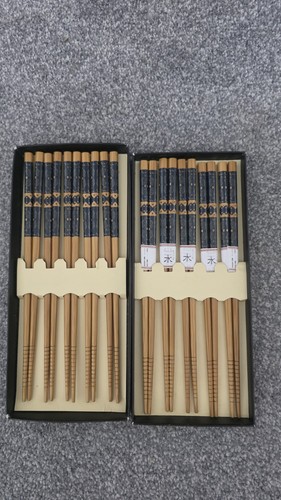 Japanese bamboo chopsticks set - bamboo,
