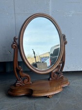 Victorian mahogany dressing - a,