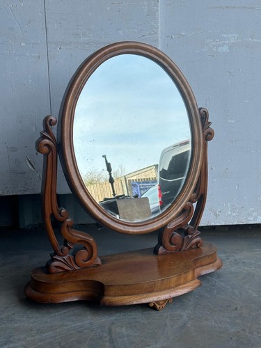 Victorian mahogany dressing - a,