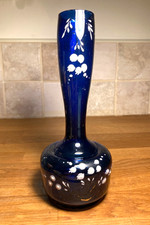 Vtg Antique Bristol Cobalt