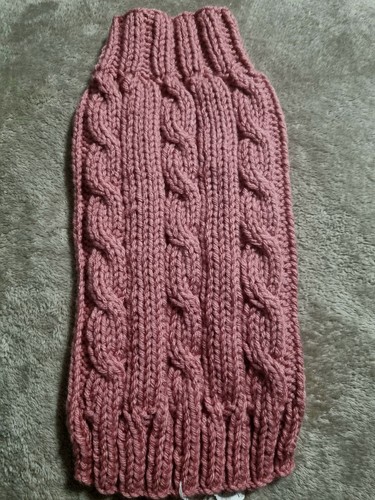 Long hand knitted - 14",