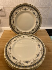 6 x  MINTON 'Grasmere' Blue