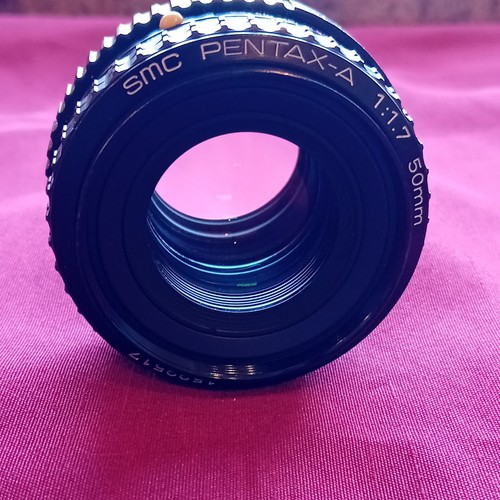 Pentax smc - 50mm, f/1.7