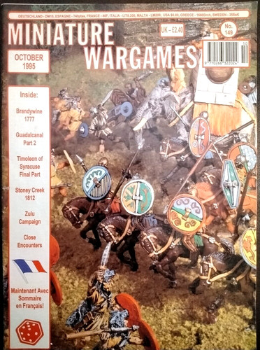 Miniature wargames 149 - miniature,