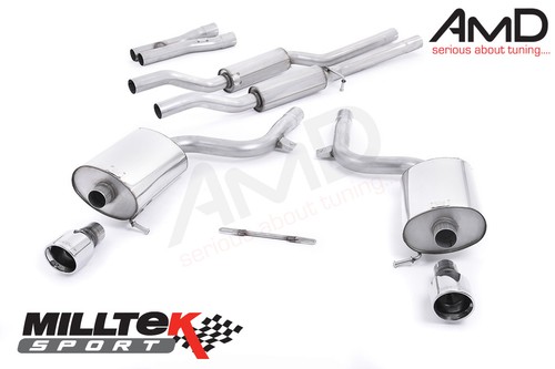 Milltek audi v6 - milltek, a4
