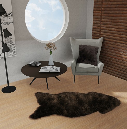 Sheepskin natural colors - natural, eco