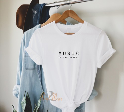Music the answer shirt - music,
