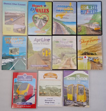 11 Driver's Eye View Cab Ride DVDs Video125 Ayr Highland Mallaig Wales Cornwall