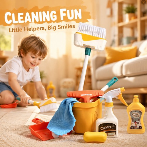 Kids cleaning toys set - toys,