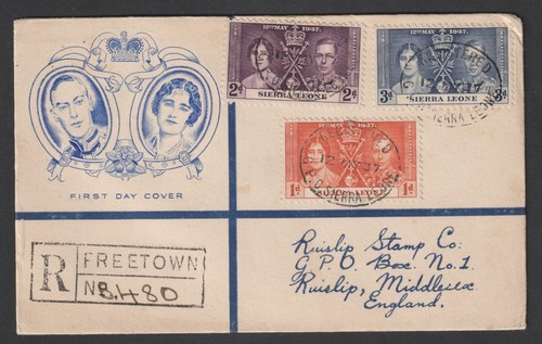 Illustrated sierra leone kgvi - leone,