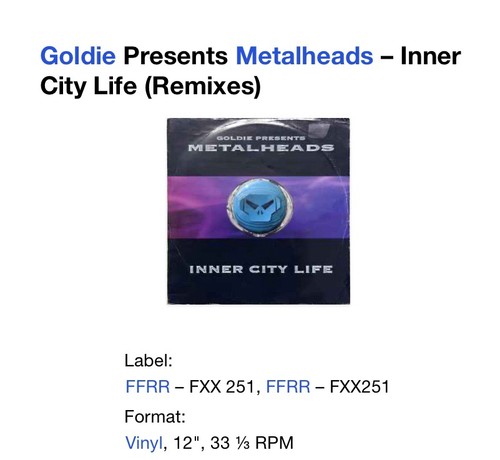 Goldie presents metalheads - presents, –