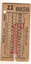 Bus / Tram ticket MET Ltd 1d