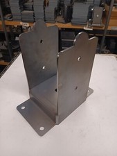 6x6 Bolt Down Post Support Classic Design Square Wooden Posts Holder 150mm