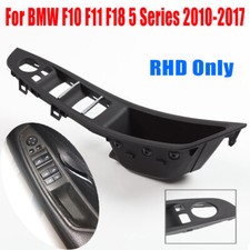 Front Inner Door Panel Handle Pull Trim For BMW 5 series F10 F11 F18 RHD Black
