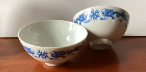 Chinese blue and white - blue,